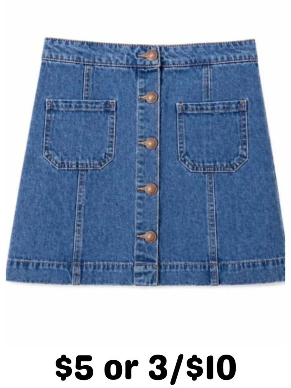 Forever 21 Denim Mini Skirt